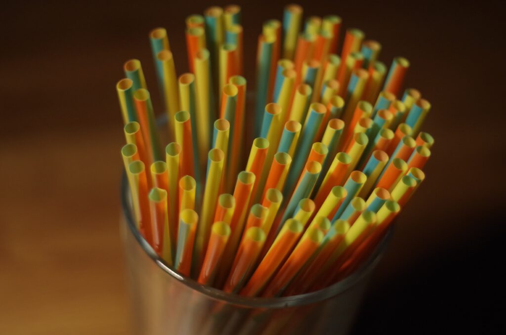 biodegradable plastic straws at KonzaWare